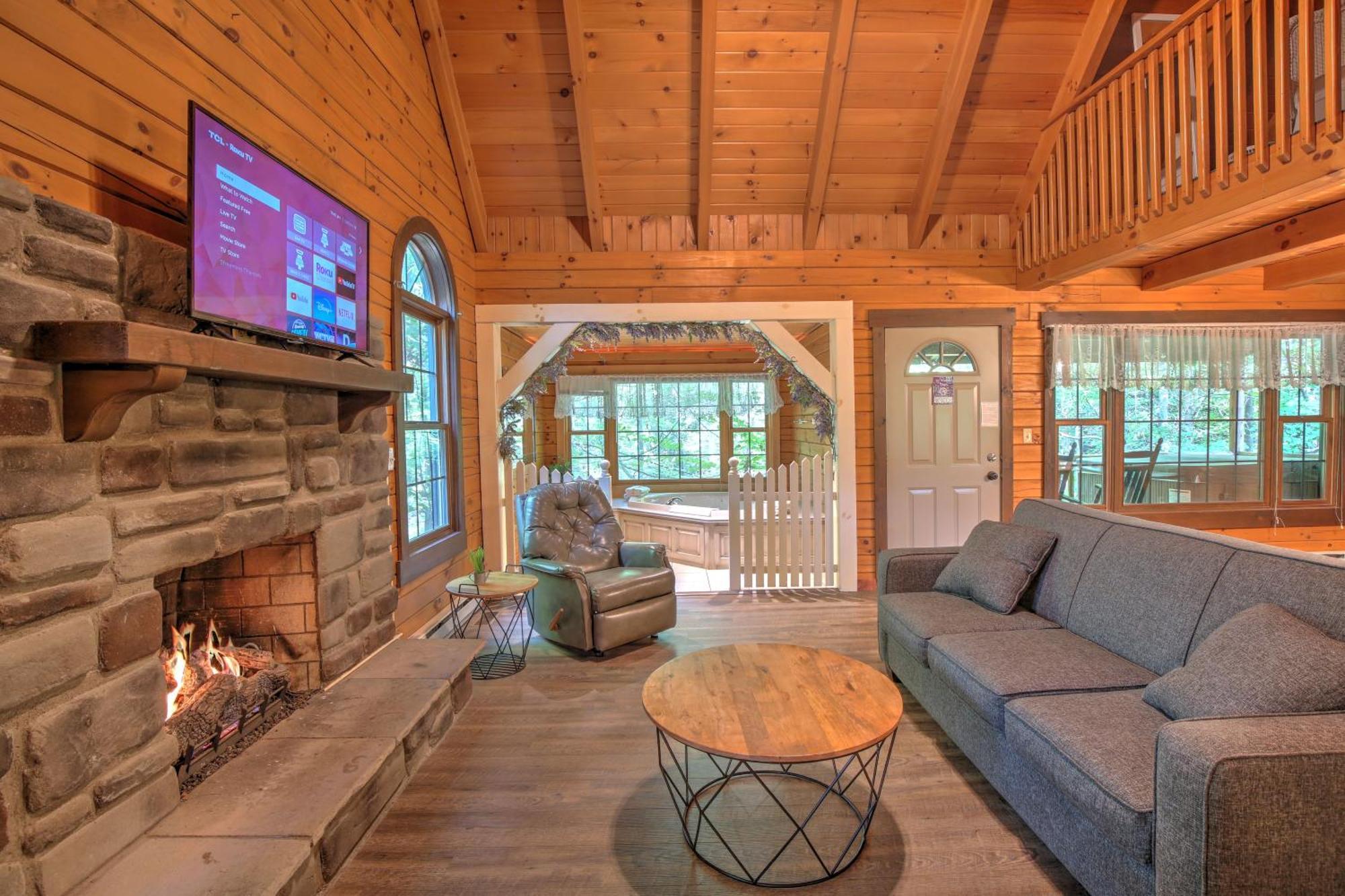 Wild Rose Cabin By Amish Country Lodging มิลเลอร์สเบิร์ก ภายนอก รูปภาพ
