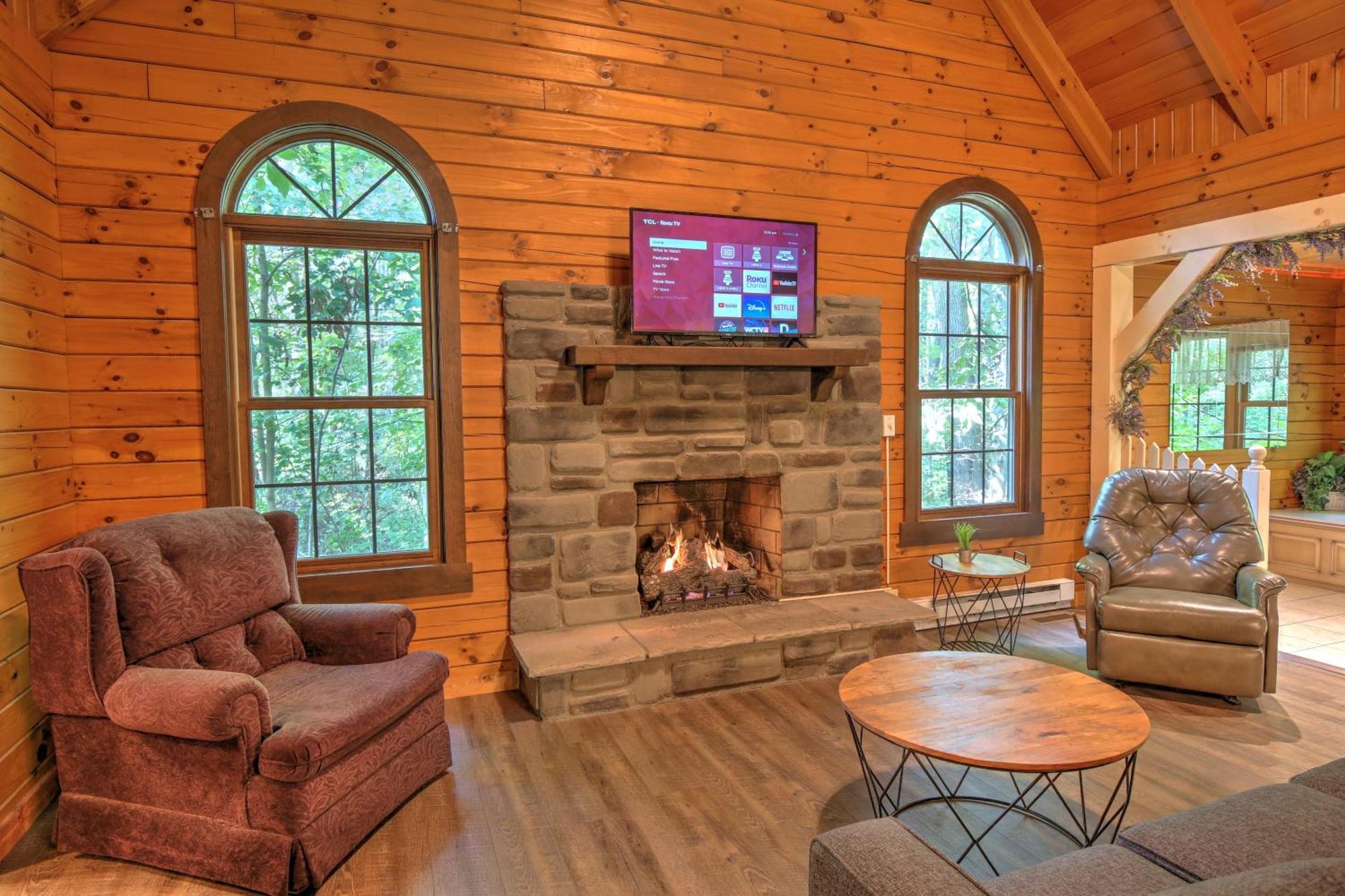 Wild Rose Cabin By Amish Country Lodging มิลเลอร์สเบิร์ก ภายนอก รูปภาพ